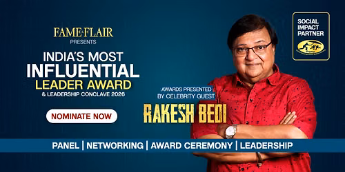 India\u2019s Most Influential Leader Award 2026 and Leadership Conclave with Rakesh Bedi