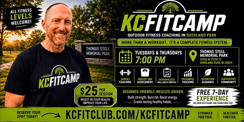 KCFITCAMP | Outdoor Fitness Classes in Overland Park