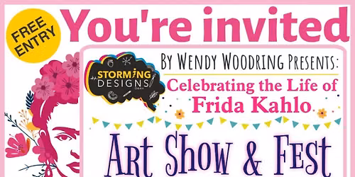 \ud83e\udedfFrida Kahlo Art Show & Fest\ud83c\udfa8