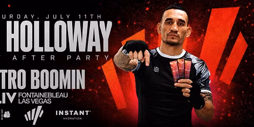 Max Holloway Fight After Party | Metro Boomin at LIV Nightclub Las Vegas | Saturday, July 11, 2026