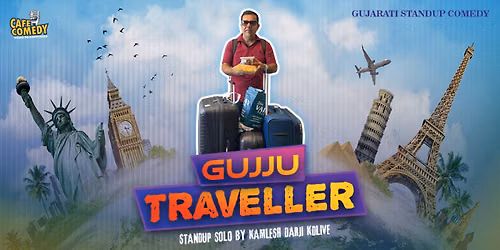 Gujju Traveller - Standup Comedy Show by Kamlesh Darji KD Live
