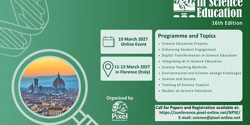 NPSE 2027 | New Perspectives in Science Education 16th Edition - International Conference