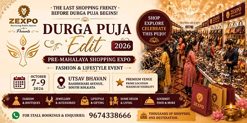 Durga Puja Edit 2026 | Pre-Mahalaya Shopping Expo | South Kolkata