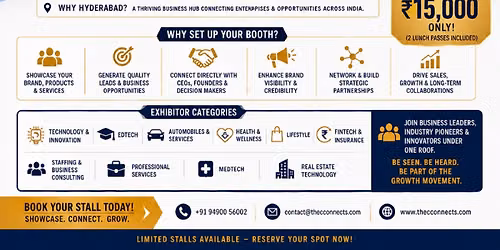 Annual Corporate Business Exhibition & Growth Stories Summit & Awards 2026 Hyderabad