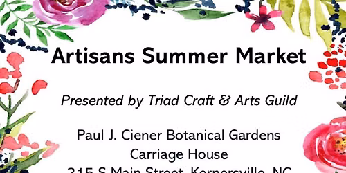 Artisans Summer Market