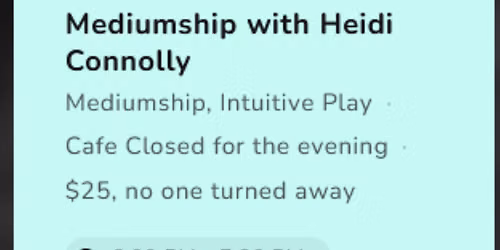 PSYCHIC MEDIUMSHIP WITH HEIDI CONNOLLY
