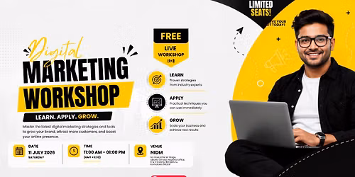 Free Digital Marketing workshop