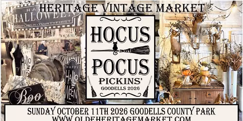 Hocus Pocus Pickins Goodells MI Oct 11th 2026