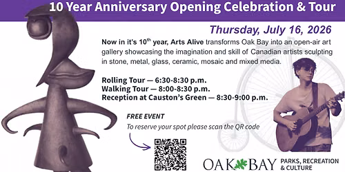2026 Arts Alive Opening Celebration