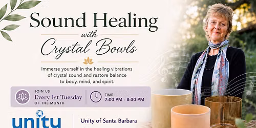 Sound Healing with Crystal Singing Bowls