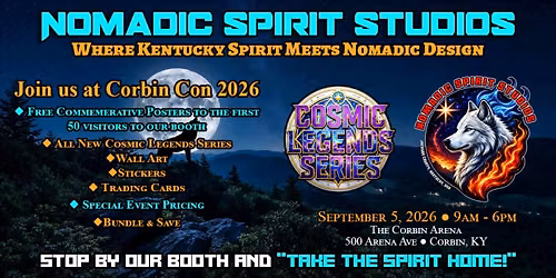 Nomadic Spirit Studios @ Corbin Con 2026