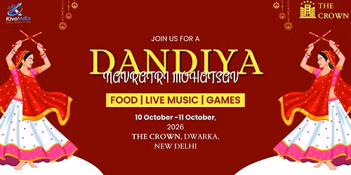 Dandiya Navratri Mahotsav 3.O