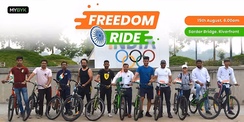Freedom Ride Ahmedabad \u2013 Pedal with Pride this Independence Day!