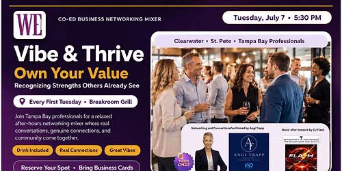 Vibe & Thrive \u2013 After Hours Business Mixer