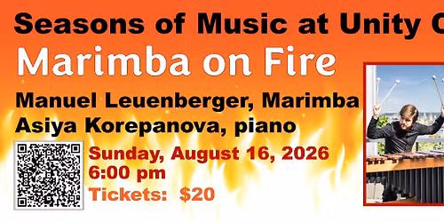 Seasons of Music at Unity Church - Marimba on Fire