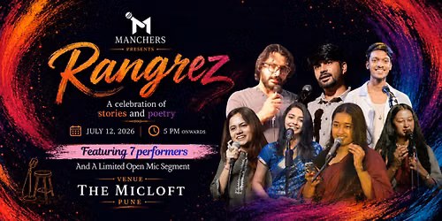 Rangrez | A Poetry and Storytelling Special
