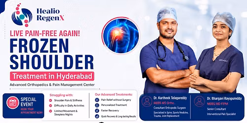 Frozen Shoulder Treatment Camp in Hyderabad