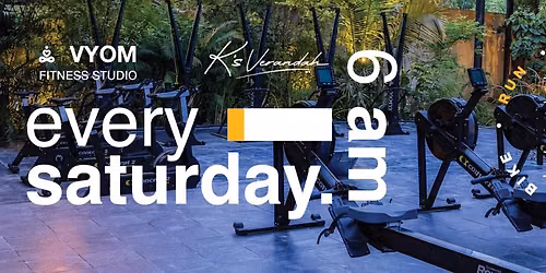 Vyom Run & Ergs, 4 Saturdays Pass