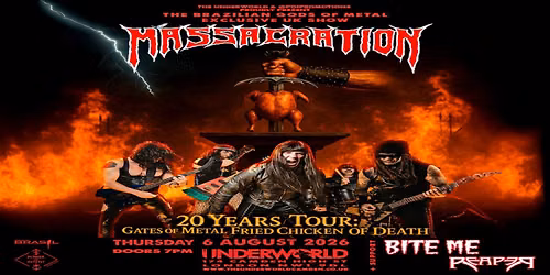 MASSACRATION at The Underworld - London