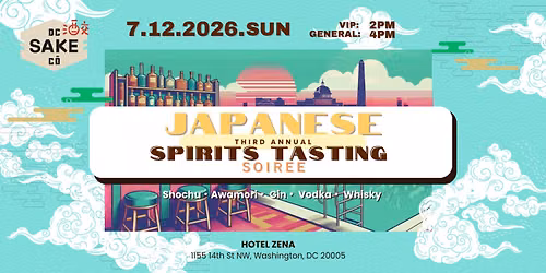 Japanese Spirits Tasting Soiree