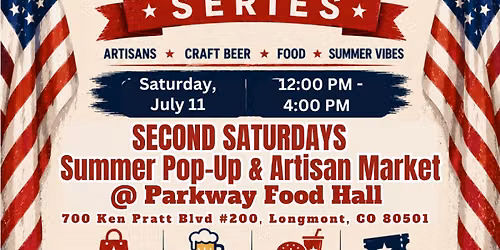 \ud83c\udf89 AMERICA'S SUMMER POP-UP SERIES IS COMING TO PARKWAY FOOD HALL!