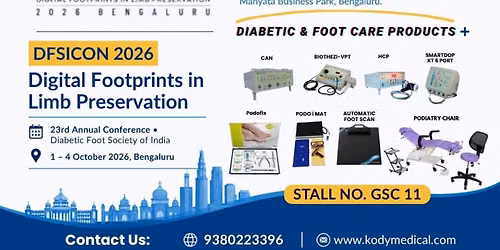 23rd Annual Conference of the Diabetic Foot Society of India