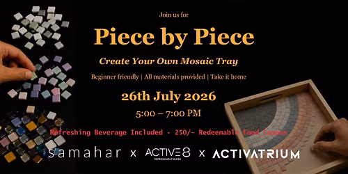 Piece by Piece - Create Your Own Mosaic Tray
