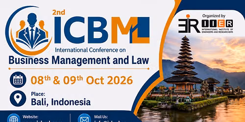 2nd International Conference On Business Management and law (ICBML-2026)