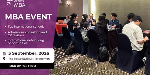 TAKE THE NEXT STEP IN YOUR GLOBAL CAREER AT ACCESS MBA TOKYO