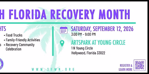 South Florida Wellness Network - 2026 South Florida Recovery Month Event (Broward)