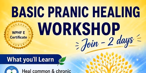 Basic Pranic Healing Workshop