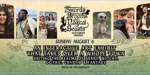 Swords Brooms & Magical Beasts - One MAGICAL day in Occoquan