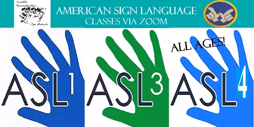 ASL Zoom Classes!