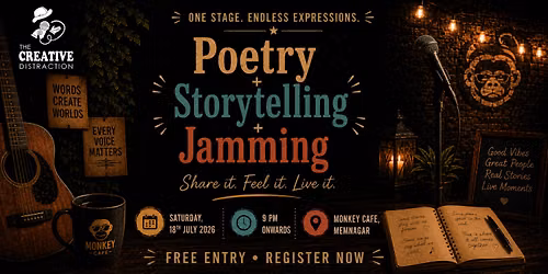 TCD - Poetry + Storytelling + Jamming