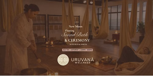 New Moon Floating Sound Bath with Rupal Sheth