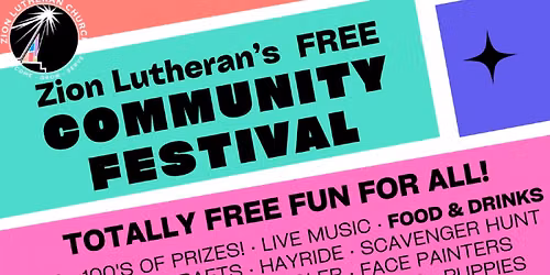 2026 FREE ZION COMMUNITY FESTIVAL