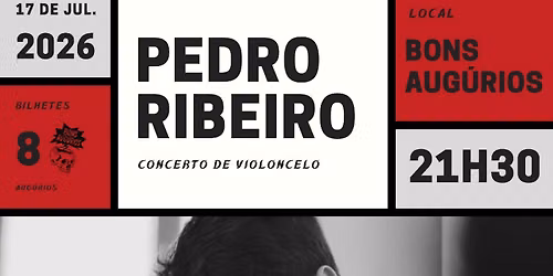 Pedro Ribeiro in an Amazing Cello Concert