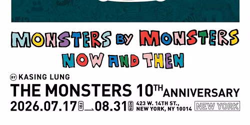 LABUBU Takes Over NYC: POP MART Celebrates THE MONSTERS With 10th Anniversary Exhibition