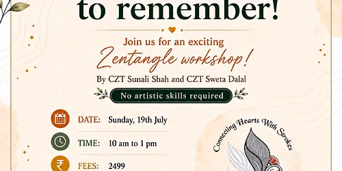 Zentangle Workshop