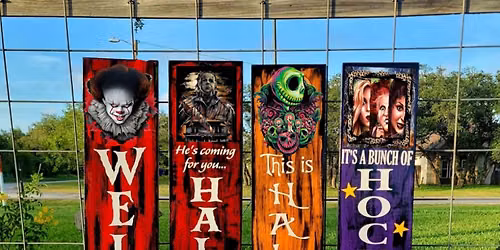 Adult Horror Movie Porch Leaner Paint & Sip at Brooklyn Bar & Grill Friday Sept 25th 6pm-9pm