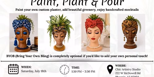 Paint, Plant & Pour