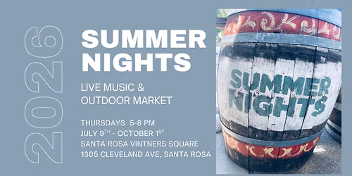 Summer Nights: Live Music and Outdoor Market