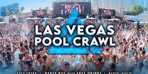 Las Vegas Pool Party Crawl - with Party Bus