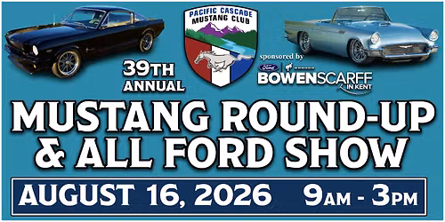39th Annual All Ford Show & Mustang Roundup