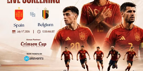 Spain vs Belgium - Quarterfinals!