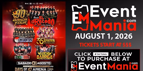 Banda El Recodo, Banda Machos - Salt Lake City, UT