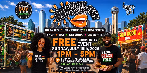 Buy Black Mecca Fest | Oak Cliff's FREE Community Festival