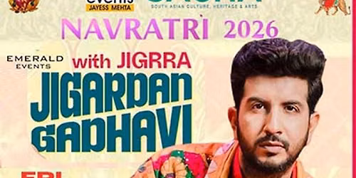 Sacha Navratri 2026 with Jigardan Gadhavi Live in New Jersey