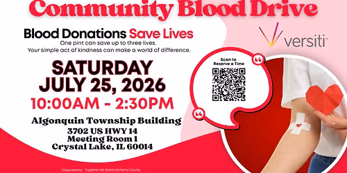 Community Blood Drive