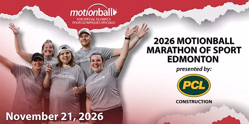 2026 motionball Marathon of Sport Edmonton presented by PCL